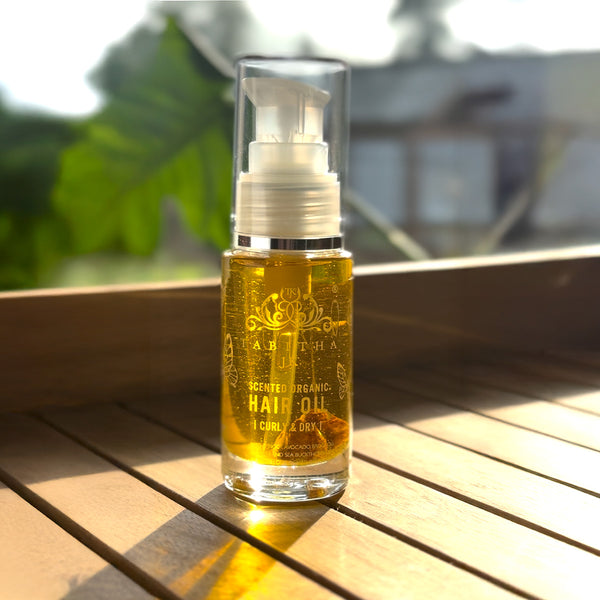 Scented Organic Hair Oil - Curly & Dry -  30ml