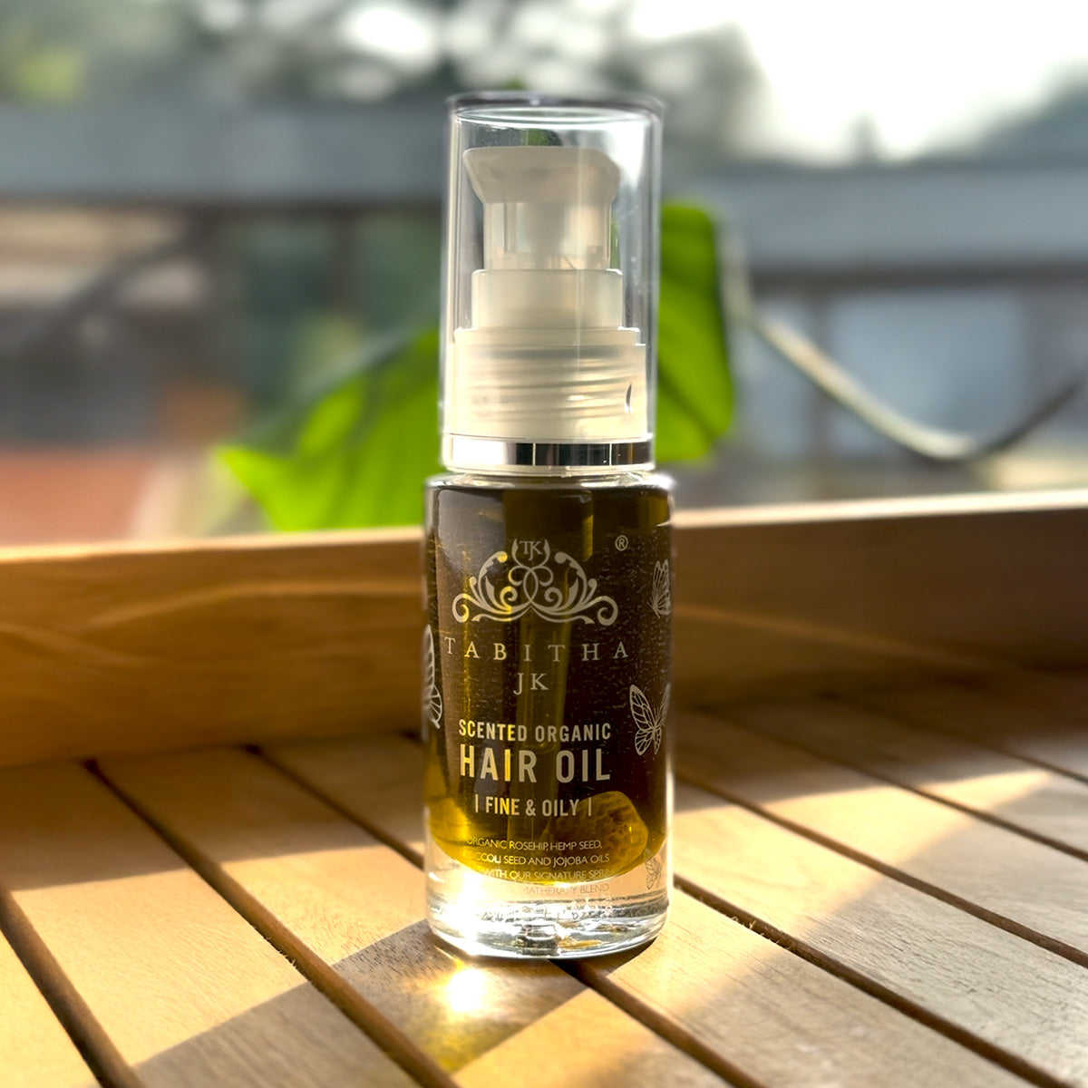 Scented Organic Hair Oil - Fine & Oily - Pre-wash treatment - 30ml