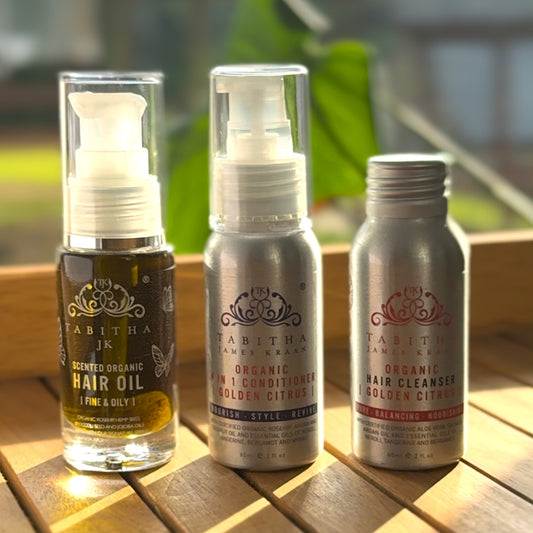 Golden Citrus Discovery Set - Fine & Oily hair types