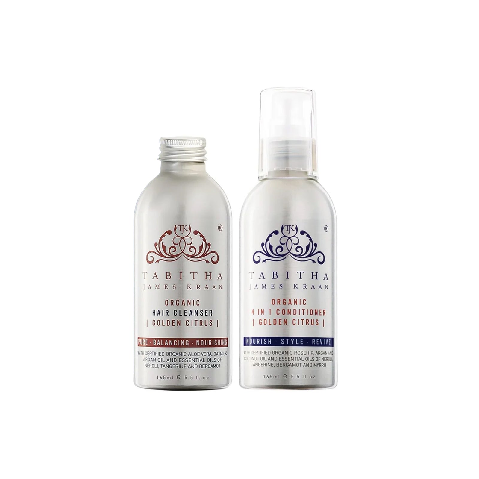 Anti Frizz Duo Golden Citrus Aromatherapy – Tabitha James Kraan