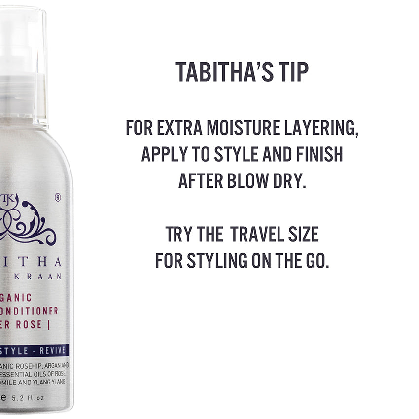 Tabitha James Kraan Organic 4 in 1 Conditioner Amber Rose 165ml Tabitha's Tip