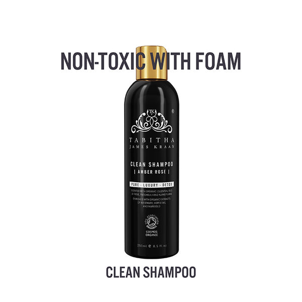 Tabitha James Kraan Non Toxic Clean Shampoo Amber Rose