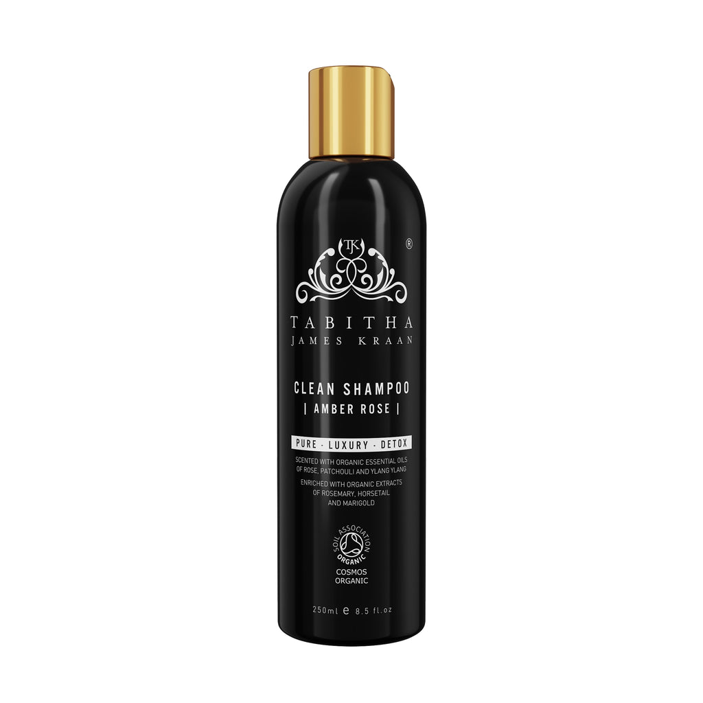 Clean Shampoo Amber Rose 250ml* – Tabitha James Kraan