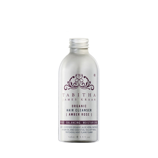Tabitha James Kraan Organic Amber Rose Hair Cleanser 165ml No Plastic Cap