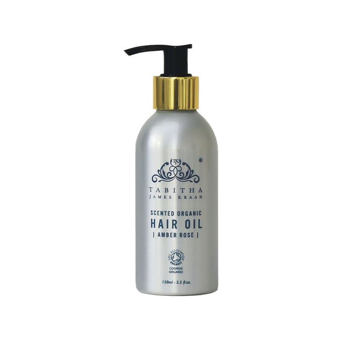 Supersize Scented Organic Hair Oil Amber Rose 150ml*