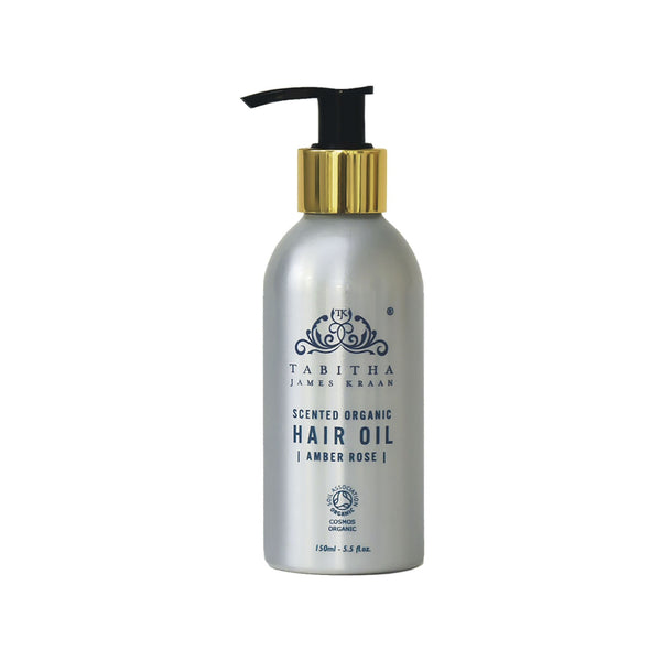 Supersize Scented Organic Hair Oil Amber Rose 150ml*